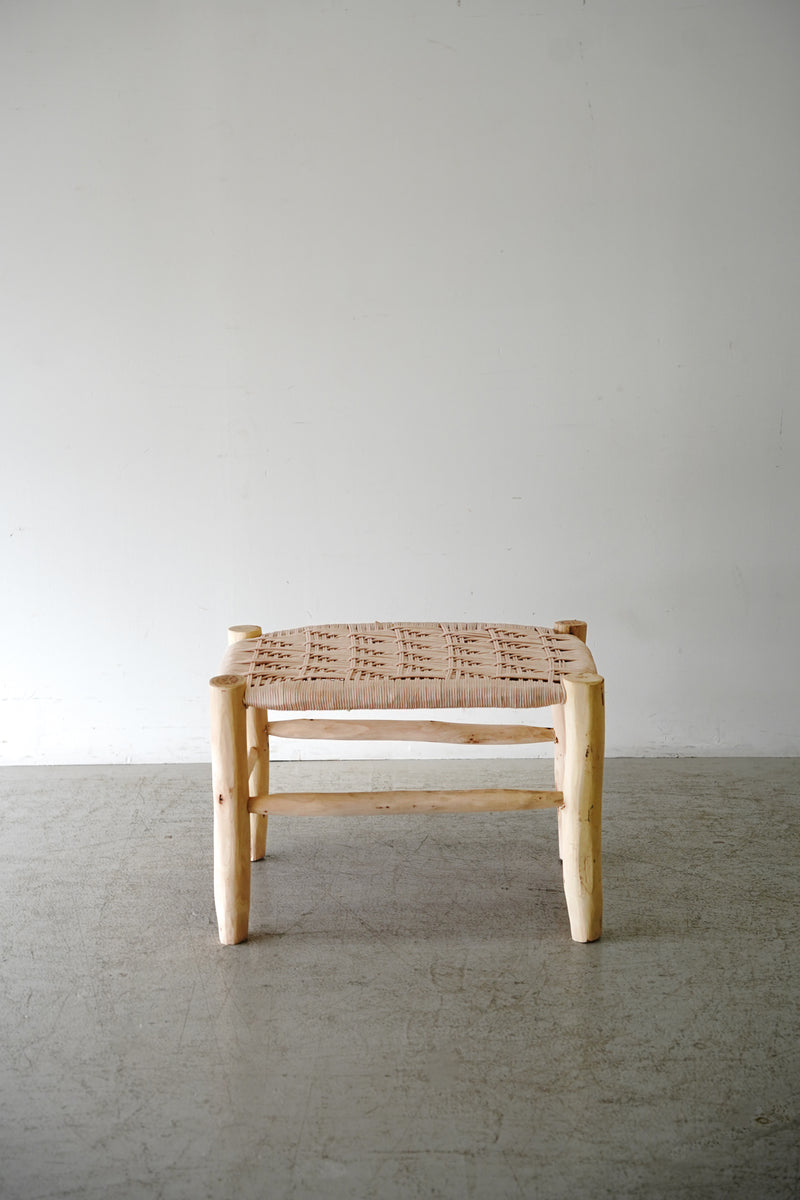 Morocco wood x cord bench (S)<br> Yamato store, Osaka store