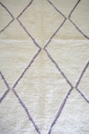 ベニワレンラグ 265×165(cm) パープル <br>ceroteantiques - ヴィンテージ SHARK ATTACK