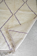 ベニワレンラグ 265×165(cm) パープル <br>ceroteantiques - ヴィンテージ SHARK ATTACK