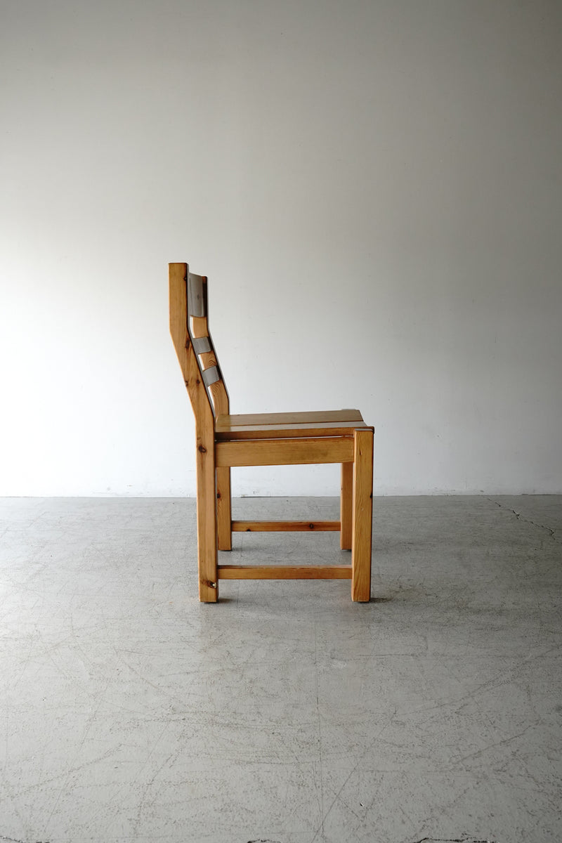 pinewood chair<br> vintage<br> Sendagaya store