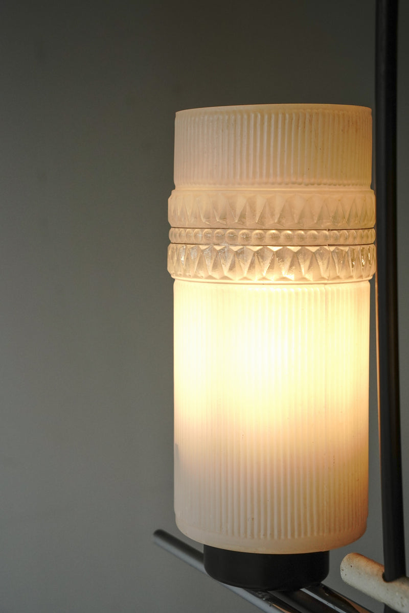 2-light cutting glass pendant lamp vintage Yamato store