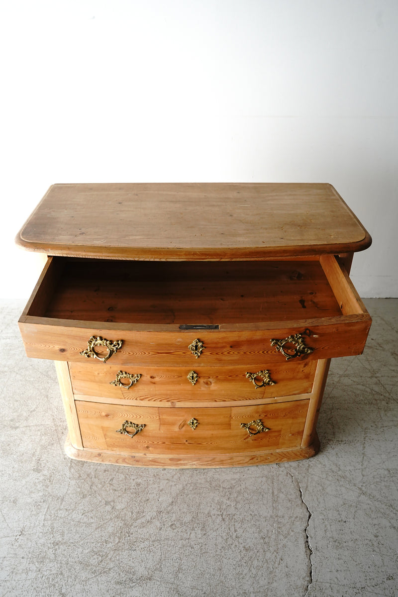 Pinewood 4-tier chest vintage Yamato store