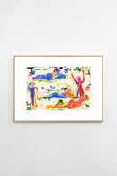 the poster club<br>TPC209 Un Dia en el Parque 40×30<br>大阪店 - ヴィンテージ SHARK ATTACK