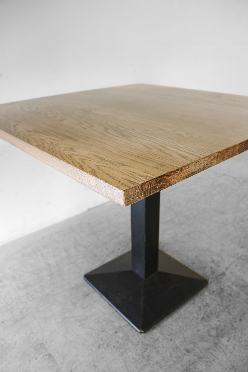 Oakwood table top 900×900<br> vintage yamato store