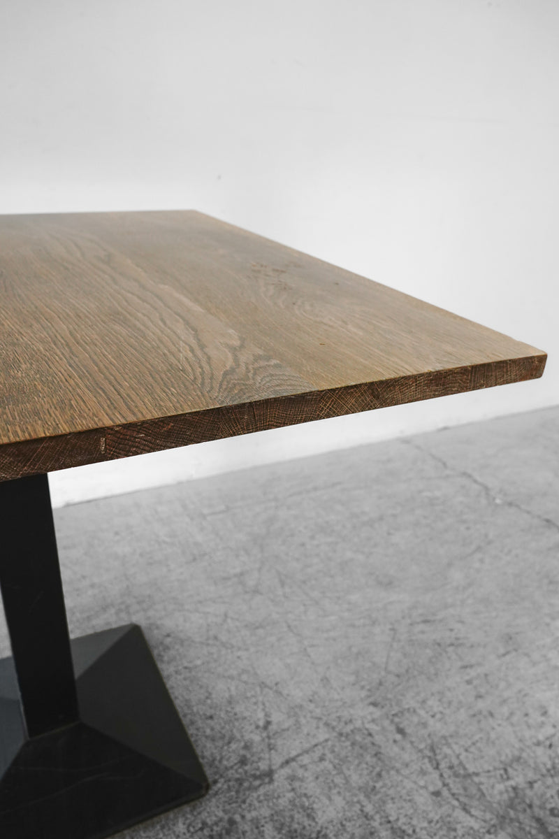Oakwood table top 900×900<br> vintage yamato store