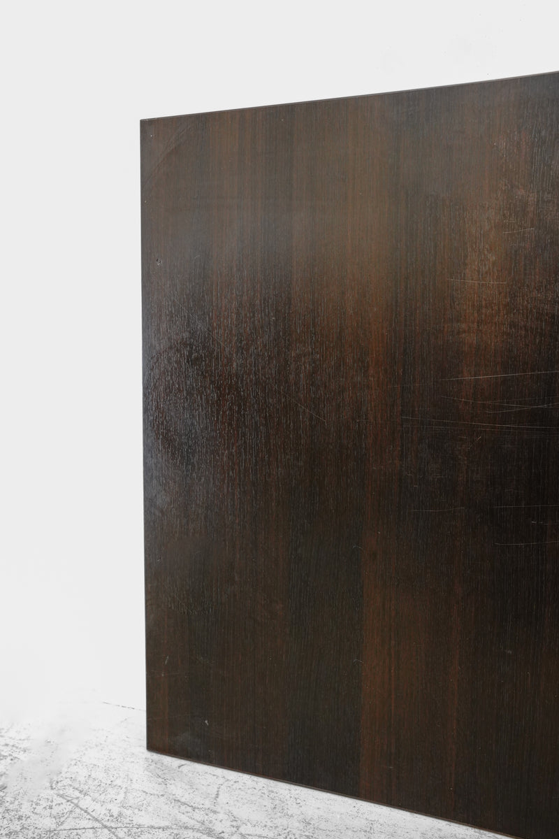 Oak wood table top 800×800<br> vintage yamato store