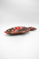 France "Vallauris" 60-70s フィッシュモチーフ セラミックプレート<br>ヴィンテージ<br>大阪店 - ヴィンテージ SHARK ATTACK