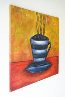 France キャンバス アートパネル L <br>110㎝×110㎝ <br>ヴィンテージ <br>大和店 - ヴィンテージ SHARK ATTACK