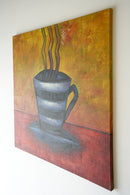 France キャンバス アートパネル L <br>110㎝×110㎝ <br>ヴィンテージ <br>大和店 - ヴィンテージ SHARK ATTACK