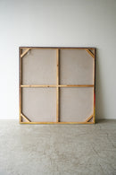 France キャンバス アートパネル J <br>120㎝×120㎝ <br>ヴィンテージ <br>大阪店 - ヴィンテージ SHARK ATTACK