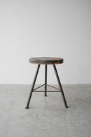 ウッド×アイアン スツール<br>ヴィンテージ<br>大阪店 - ヴィンテージ SHARK ATTACK