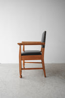 オークウッド×レザー アームチェア <br>ヴィンテージ <br>大和店・大阪店 - ヴィンテージ SHARK ATTACK