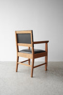 オークウッド×レザー アームチェア <br>ヴィンテージ <br>大和店・大阪店 - ヴィンテージ SHARK ATTACK