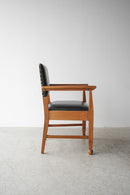 オークウッド×レザー アームチェア <br>ヴィンテージ <br>大和店・大阪店 - ヴィンテージ SHARK ATTACK