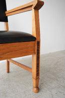 オークウッド×レザー アームチェア <br>ヴィンテージ <br>大和店・大阪店 - ヴィンテージ SHARK ATTACK