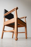 オークウッド×レザー アームチェア <br>ヴィンテージ <br>大和店・大阪店 - ヴィンテージ SHARK ATTACK