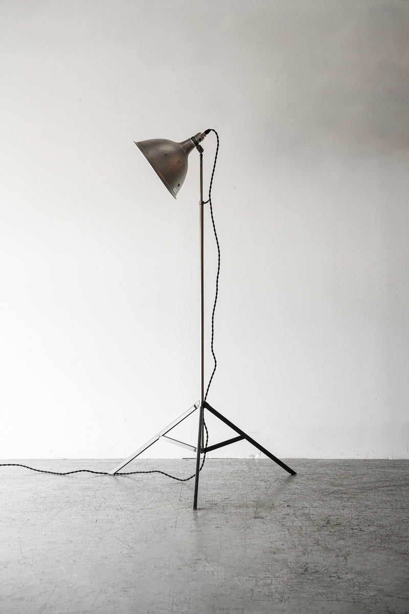 Glass x Iron Floor Lamp Vintage Sendagaya Store