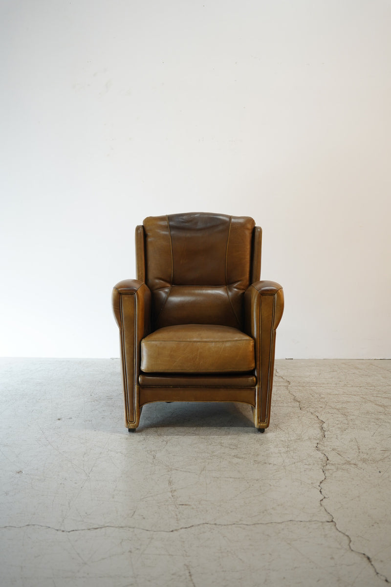 (Casters may be removed) Lounge chair/1P sofa<br> vintage<br> Osaka store text price size not available