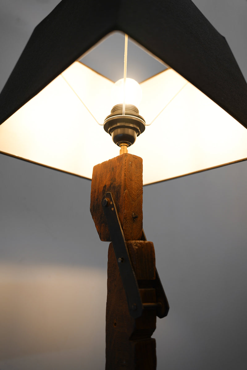 Glass x Iron Floor Lamp Vintage Sendagaya Store