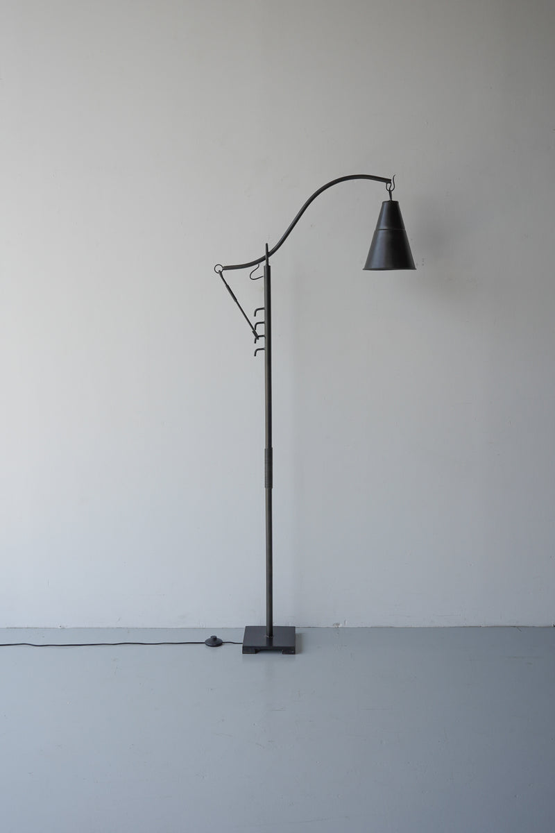 Glass x Iron Floor Lamp Vintage Sendagaya Store