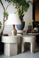 HOOK<br>Fiber concrete Side Table - 4 - ヴィンテージ SHARK ATTACK