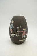 セラミック フラワーベース<br>ヴィンテージ<br>大和店 - ヴィンテージ SHARK ATTACK