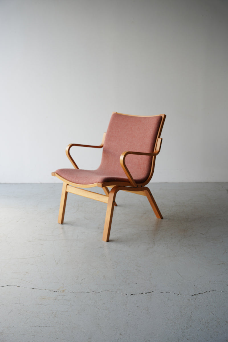 plywood fabric armchair vintage<br> Osaka store