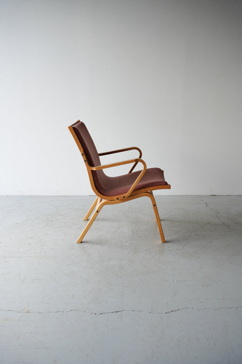 plywood fabric armchair vintage<br> Osaka store