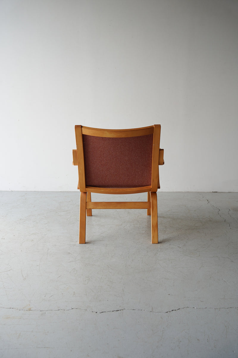 plywood fabric armchair vintage<br> Osaka store