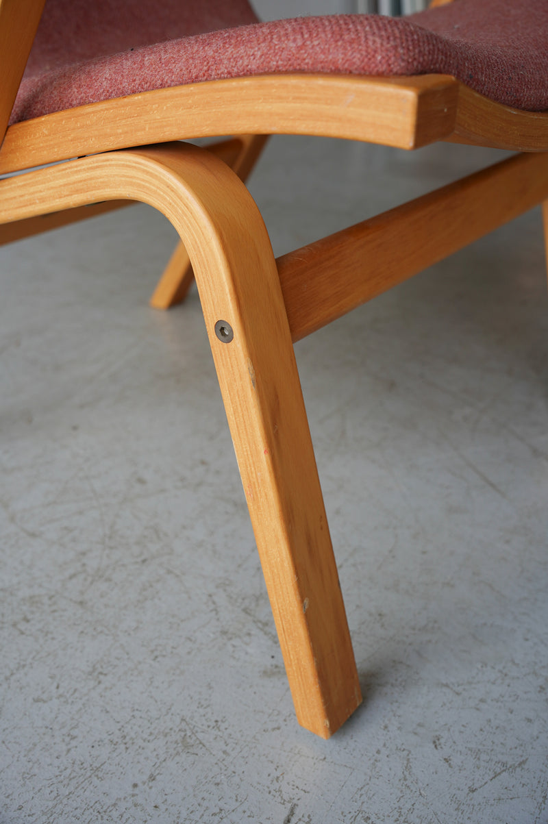 plywood fabric armchair vintage<br> Osaka store