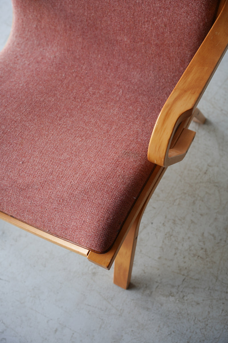 plywood fabric armchair vintage<br> Osaka store