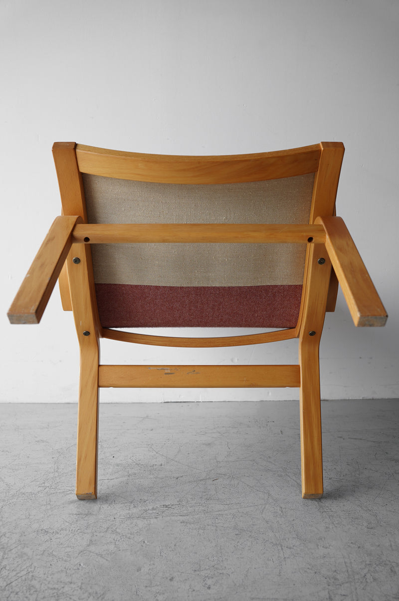 plywood fabric armchair vintage<br> Osaka store