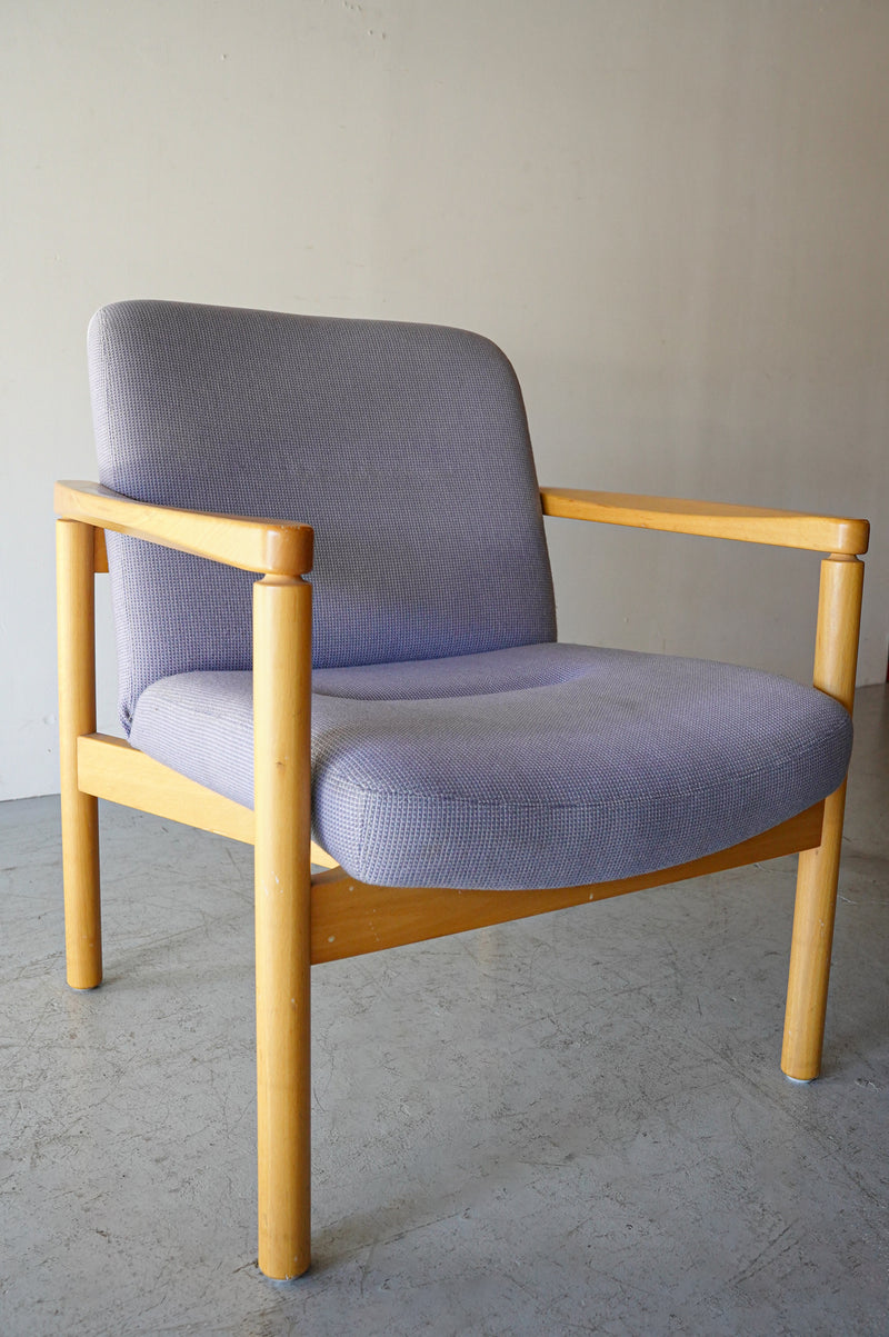 Kusch+Co Wood x Fabric Lounge Chair Vintage Osaka Store