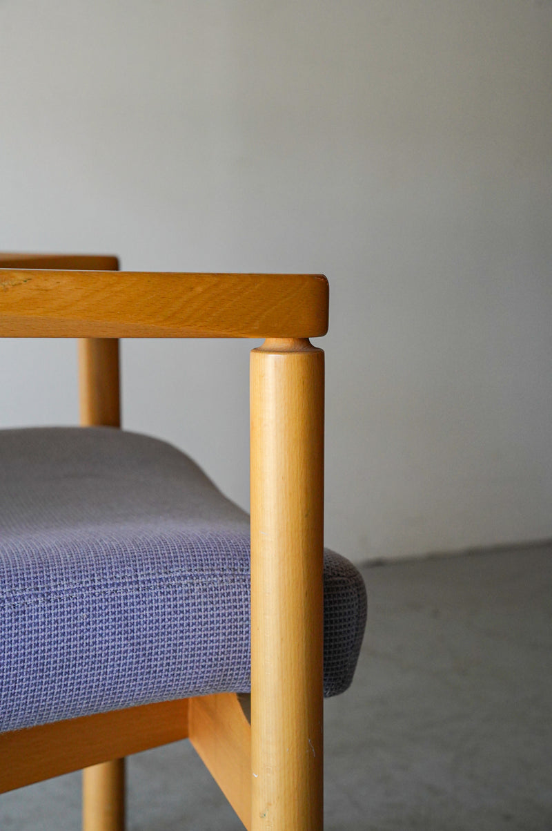 Kusch+Co Wood x Fabric Lounge Chair Vintage Osaka Store