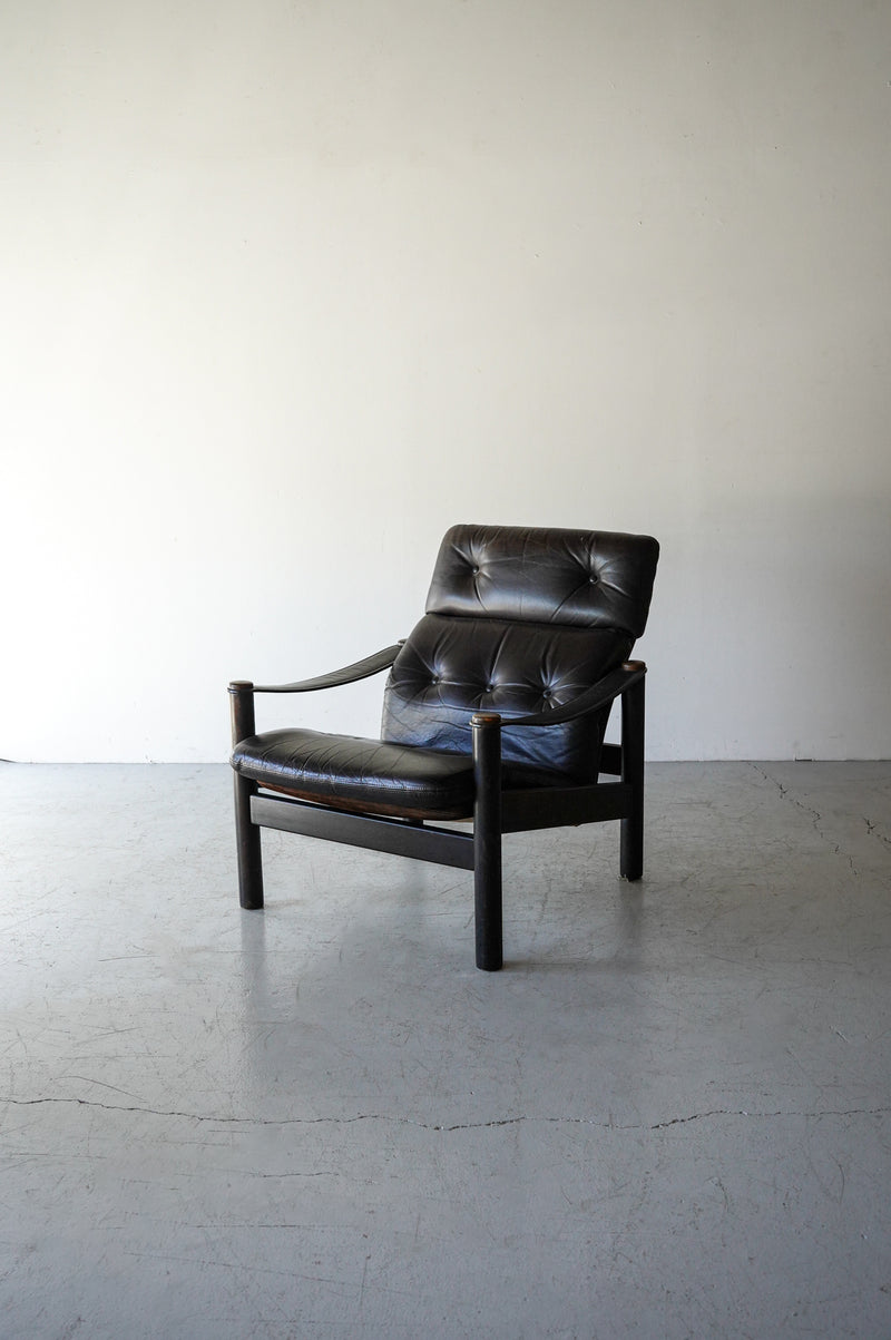 Kusch+Co Wood x Fabric Lounge Chair Vintage Osaka Store