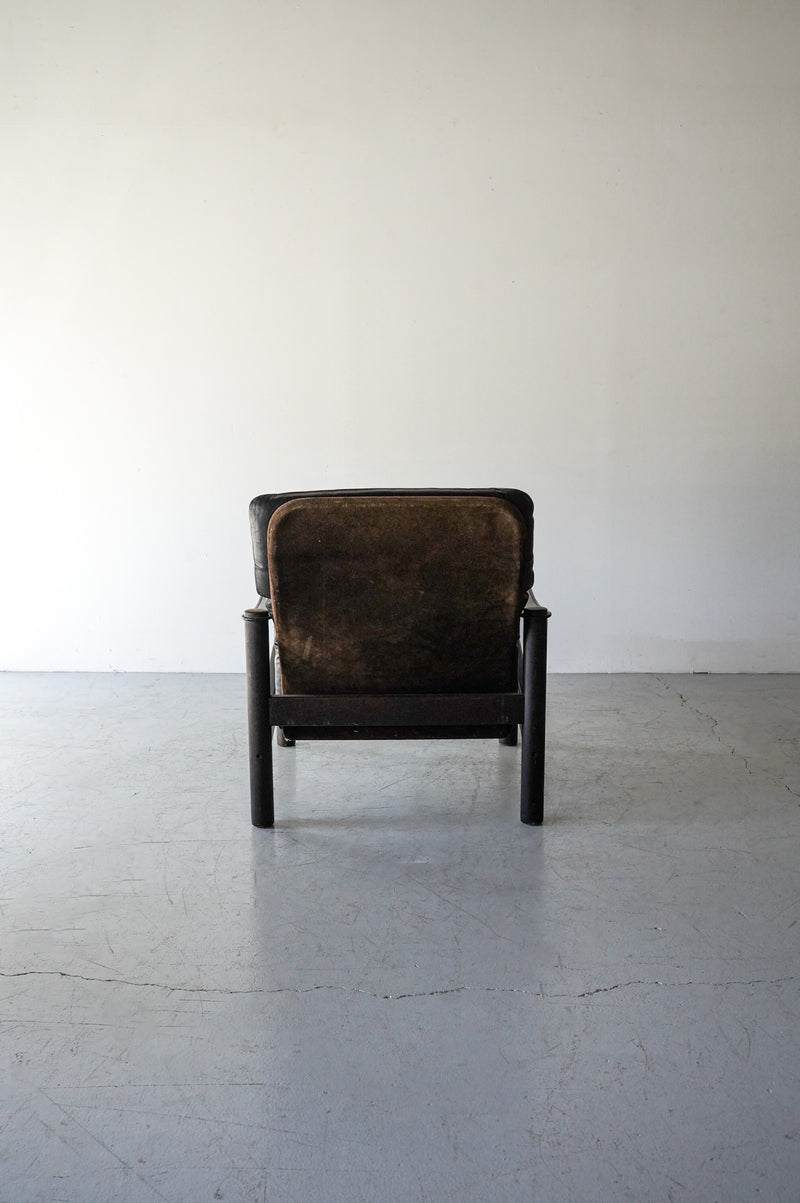 Kusch+Co Wood x Fabric Lounge Chair Vintage Osaka Store