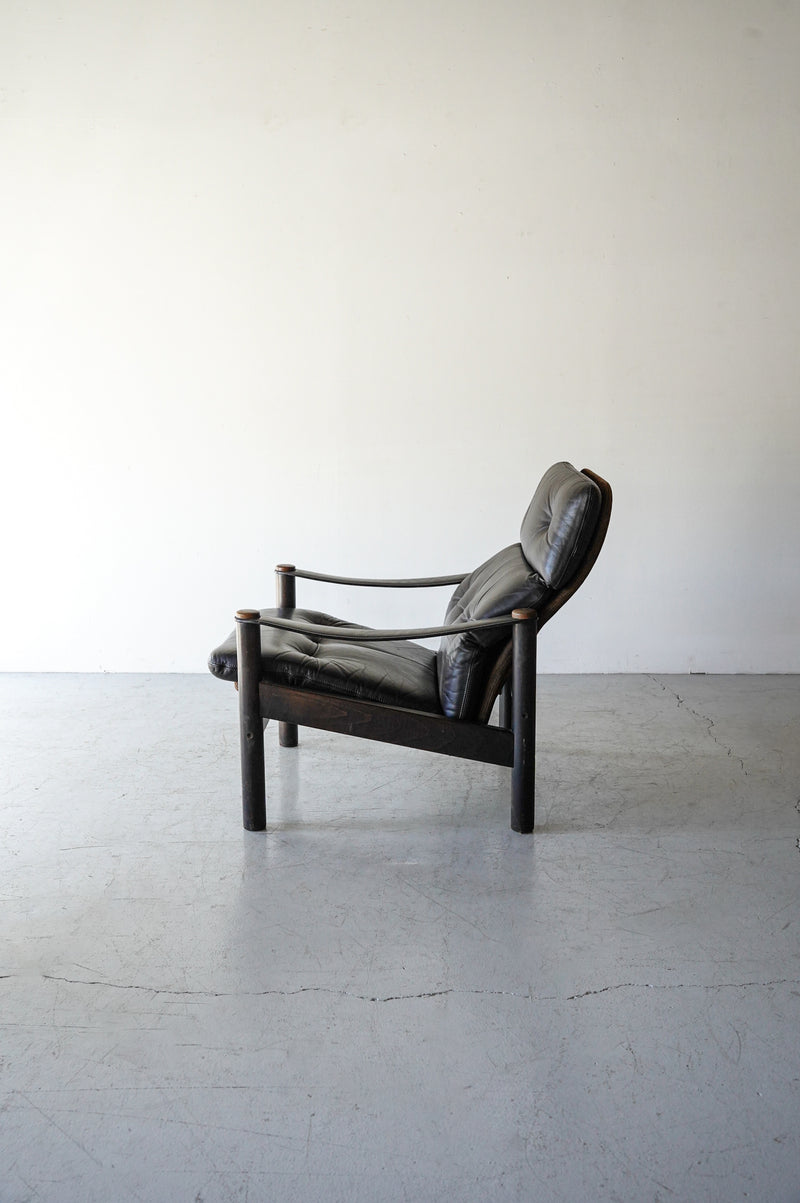 Kusch+Co Wood x Fabric Lounge Chair Vintage Osaka Store