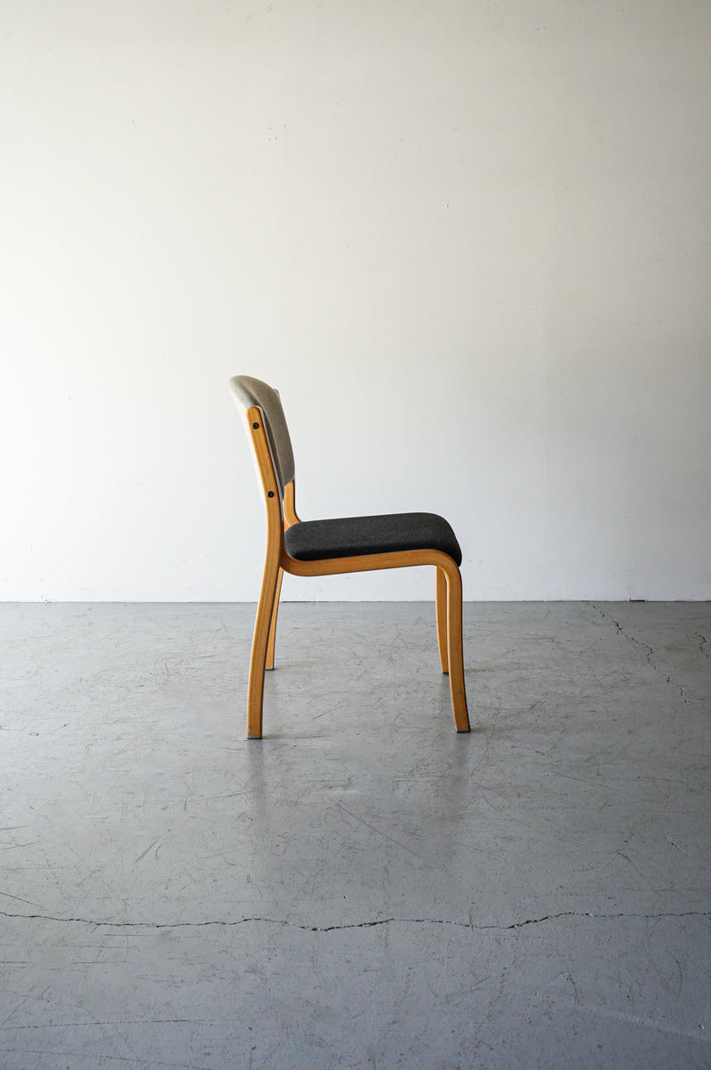 Kusch+Co Wood x Fabric Lounge Chair Vintage Osaka Store