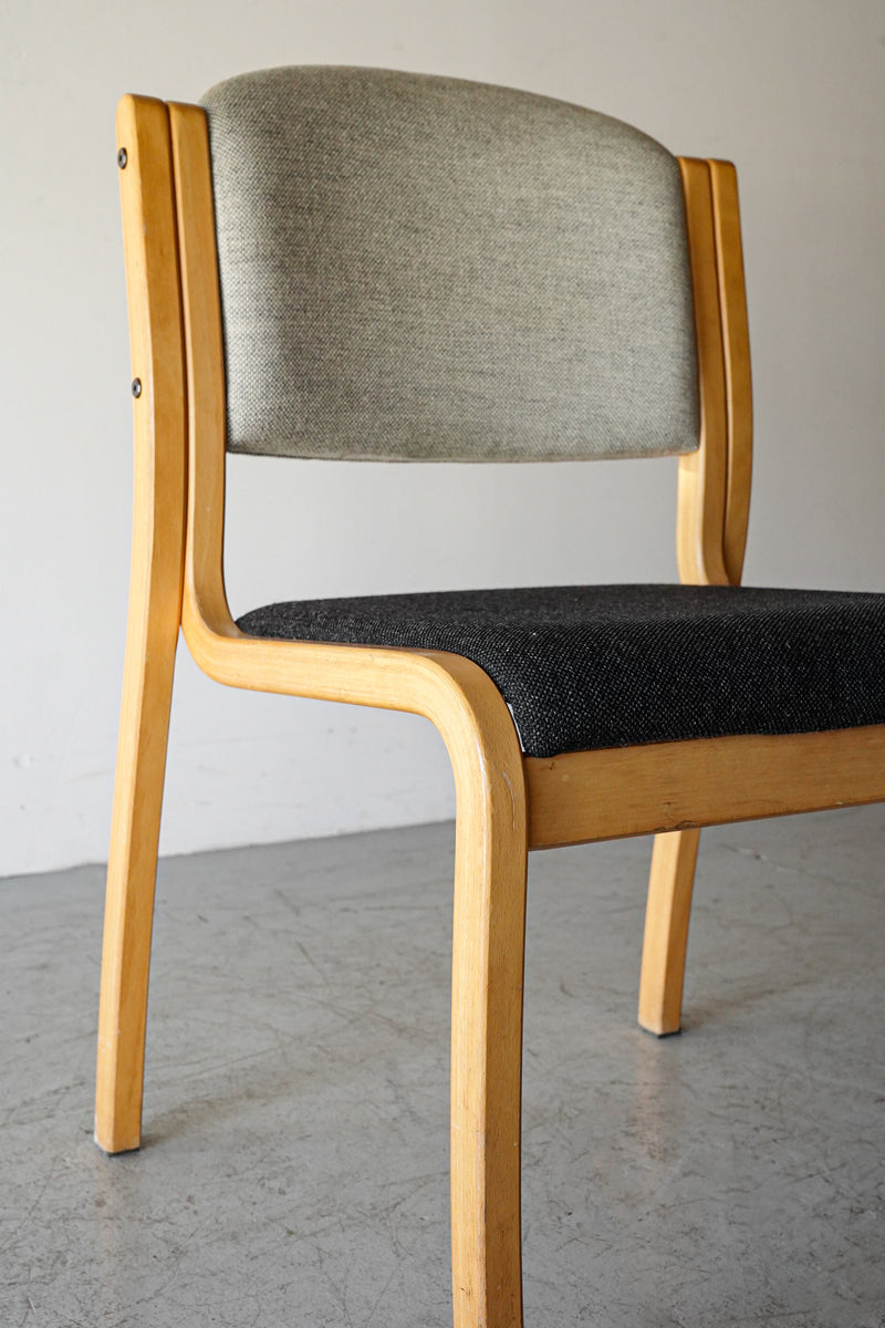 Kusch+Co Wood x Fabric Lounge Chair Vintage Osaka Store