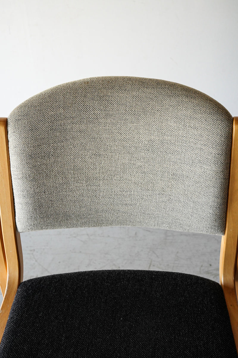 Kusch+Co Wood x Fabric Lounge Chair Vintage Osaka Store