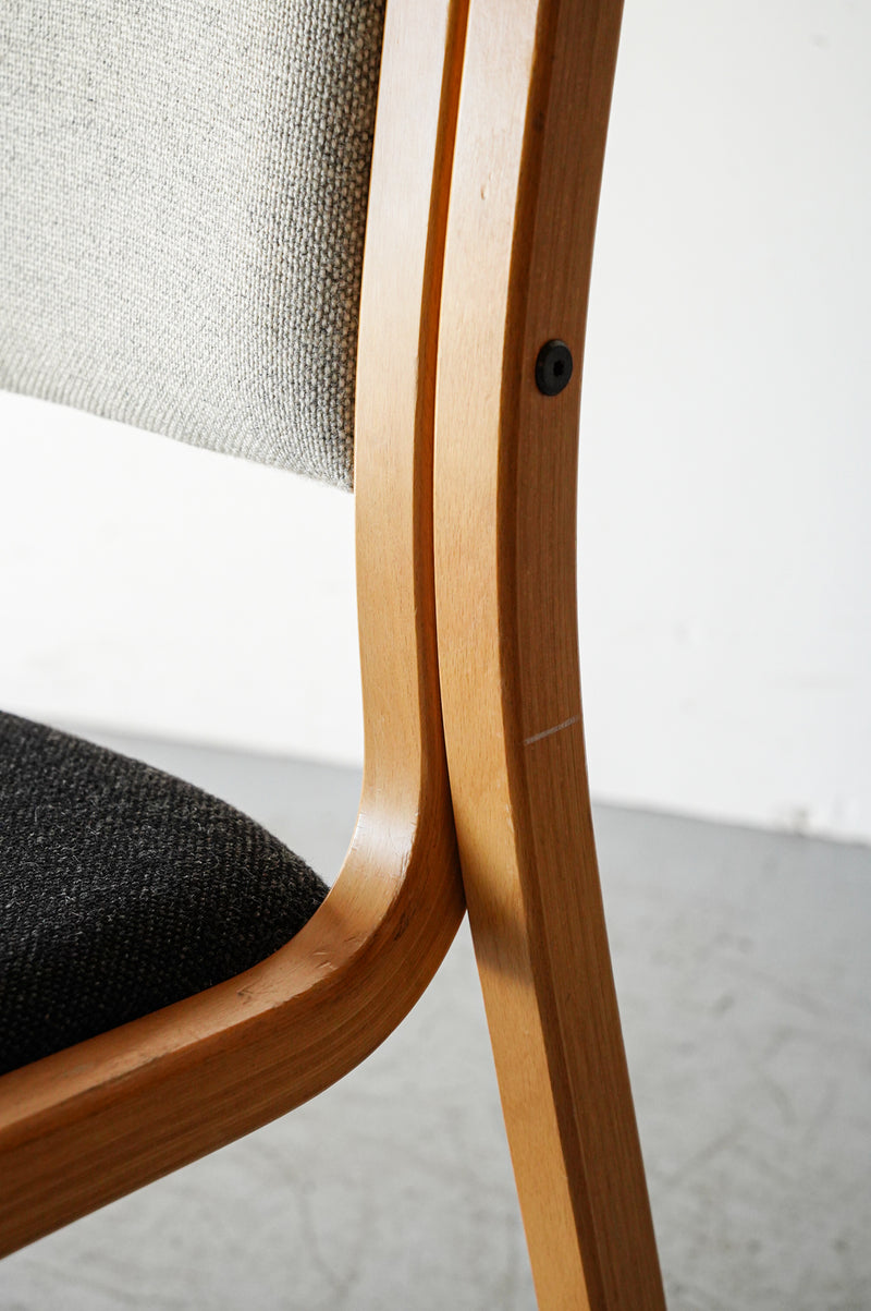 Kusch+Co Wood x Fabric Lounge Chair Vintage Osaka Store