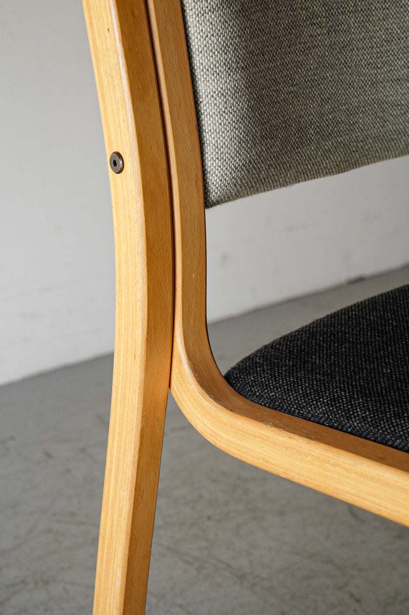 Kusch+Co Wood x Fabric Lounge Chair Vintage Osaka Store