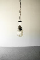 3灯カッティングガラス シャンデリア<br>CzechSlovakia <br>大阪店 - ヴィンテージ SHARK ATTACK