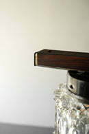 3灯カッティングガラス シャンデリア<br>CzechSlovakia <br>大阪店 - ヴィンテージ SHARK ATTACK