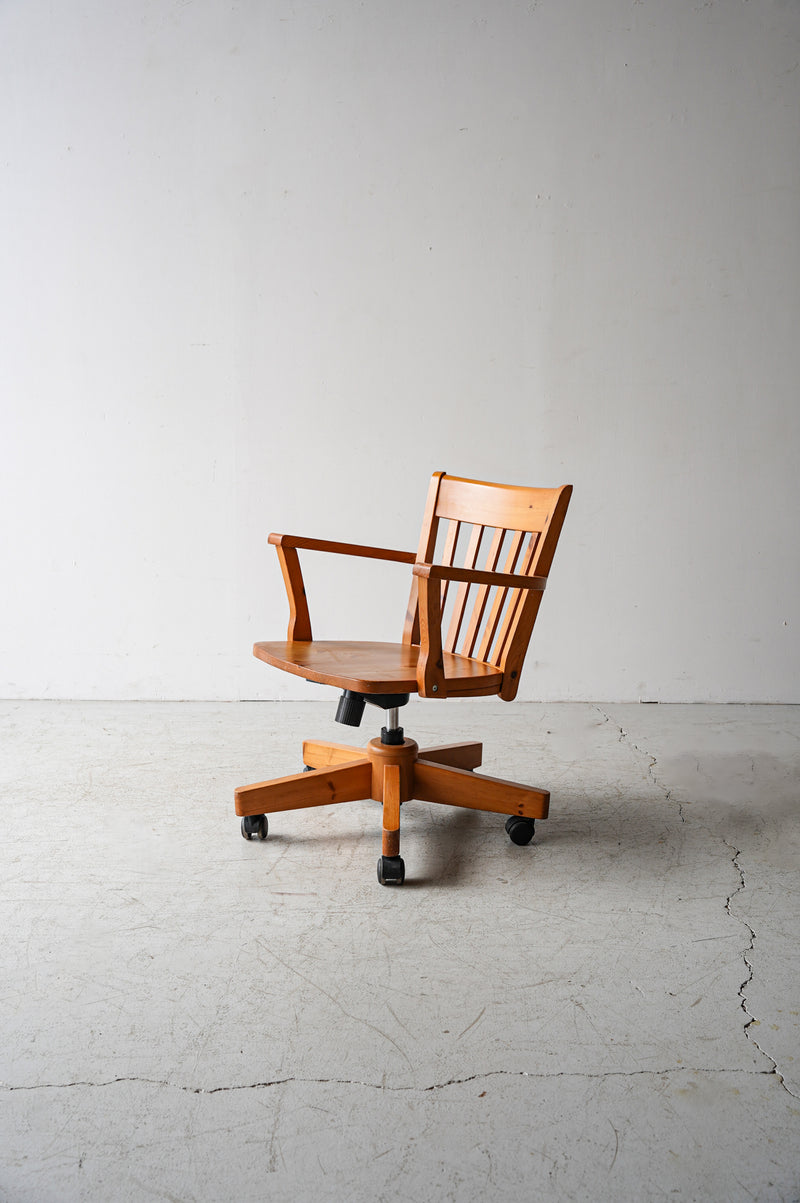 plywood school chair<br> vintage<br> Yamato store