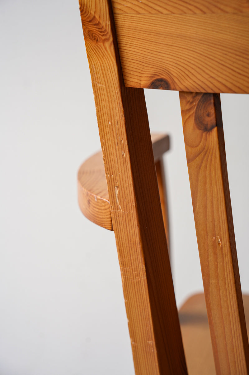 plywood school chair<br> vintage<br> Yamato store