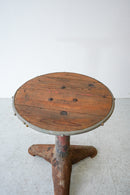 アイアンレッグラウンド テーブル <br>ヴィンテージ <br>TAMAGAWA BASE - ヴィンテージ SHARK ATTACK