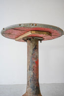 アイアンレッグラウンド テーブル <br>ヴィンテージ <br>TAMAGAWA BASE - ヴィンテージ SHARK ATTACK