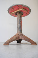 アイアンレッグラウンド テーブル <br>ヴィンテージ <br>TAMAGAWA BASE - ヴィンテージ SHARK ATTACK