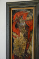 ウォールアート <br>48㎝×98㎝ <br>ヴィンテージ <br>大和店 - ヴィンテージ SHARK ATTACK